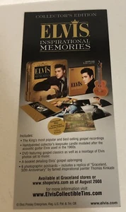 Elvis Inspirational Memories Brochure Elvis Presley BR15 - Picture 1 of 2