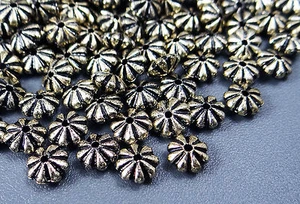Perlas 6x3mm 100 uds. Espaciador de cuentas de plástico Rondelle Zwieschenperlen, P-31 - Imagen 1 de 1