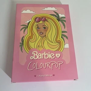 COLOURPOP Mattel Barbie Rosa Specchio Cuore Tenuto a Mano (Edizione Limitata) NUOVO IN SCATOLA - Foto 1 di 6