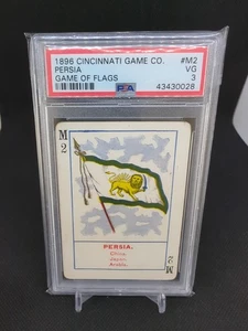 1896 Cincinnati Game of Flags Persia #M2 PSA 3 - Picture 1 of 2