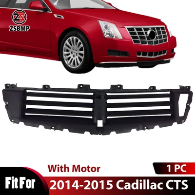 23152496 For 2014 2015 Cadillac CTS Front Active Radiator Grille Shutter w/Motor Foto 1 de 3