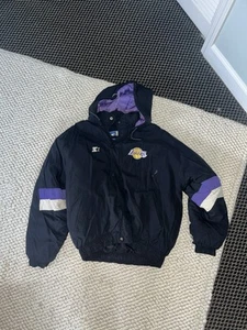 Vintage 1990s Los Angeles Lakers Starter Jacket - Picture 1 of 4