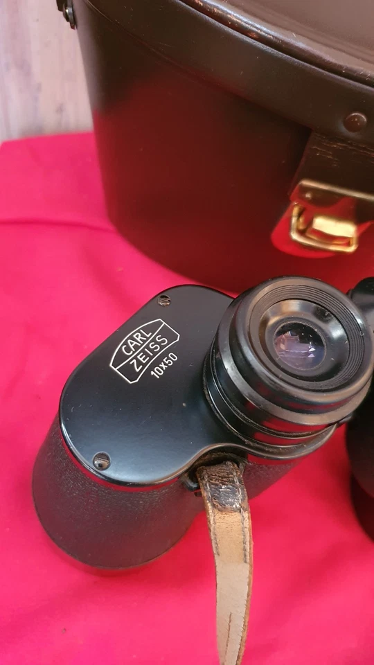 Vintage Rare Carl Zeiss Oberkochen 10x50 Germany binoculars - Image 1 of 4