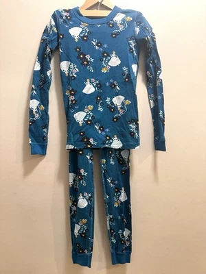 NWOT Cinderella Hanna Andersson Pajamas Disney Girls Size 12 150cm Blue PJs Set - Image 1 of 4