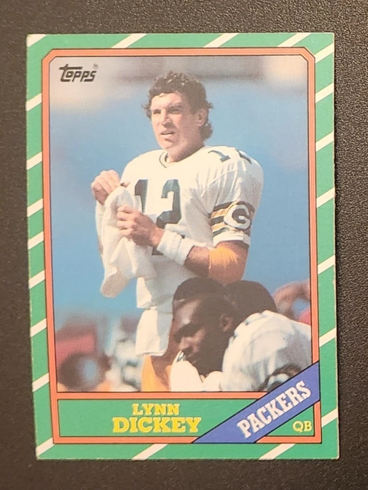 1986 Topps #214 Lynn Dickey Green Bay Packers - Image 1 of 1