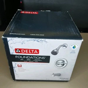 Delta Foundations B112900C ducha monomando en cromo (caja dañada) - Imagen 1 de 16