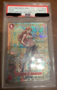 Nami R OP01-016 SP Awakening of the New Era ONE PIECE Card Game Japanese PSA 10 - Picture 1 of 9