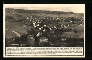 Ansichtskarte Gaildorf, Fliegeraufnahme vom Ort  - Picture 1 of 2