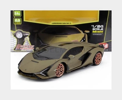MAISTO 82338-RC LAMBORGHINI - SIAN FKP 37 HYBRID 2020 - VERDE GEA - GREEN MET -  - Immagine 1 di 2