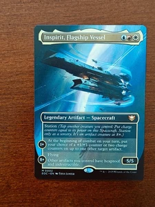 Inspirit, Flagship Vessel (senza confini) Commander: Edge of Eternities Regular - Foto 1 di 1