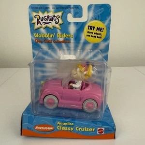 Vintage Rugrats Angelica Classy Cruiser Car Wobblin’ Riders Die Cast Collectible - Picture 1 of 9