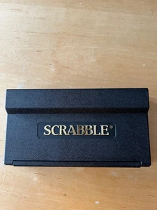 Travel Scrabble Deluxe Board Game 2005 in Hardcase Boxed - good condition - Picture 1 of 7
