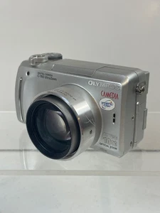 Olympus Digital Camera C-760 Ultra Zoom 3.2MP Silver Tested NO Battery / Card - Picture 1 of 9