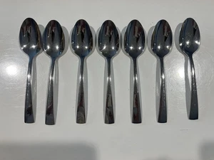 7 Zwilling JA Henckels Large Stainless Spoons 18/10 - Picture 1 of 10