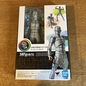 S.H.Figuarts BODY-KUN Sports Edition Wire Frame Gray Color Ver 150mm / BANDAI - Picture 1 of 9