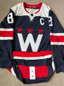 ALEX OVECHKIN WASHINGTON CAPITALS Adidas  W ALTERNATE Authentic HOCKEY JERSEY 54 - Picture 1 of 3