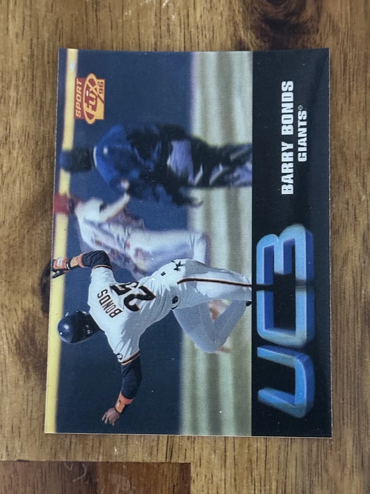 1996 Sportflix - UC3 Barry Bonds #112 - Image 1 of 2