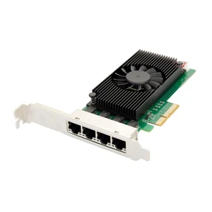 Quad 2.5 Gigabit Ethernet PCI-E Network Expansion Card RJ45 LAN Adapter Low P... - Picture 1 of 6