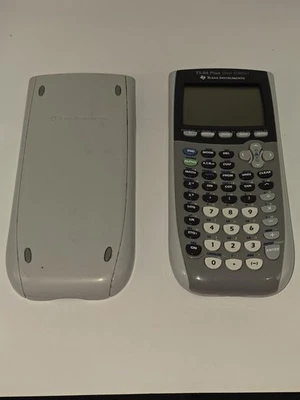 Texas Instruments TI-84 Plus C Silver Edition Calculator With Cover- Tested - Image 1 of 4