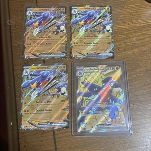 Cynthia's Garchomp ex 104/182 DR Holo Rare Lot Of 4 Including 215/182 - Picture 1 of 10