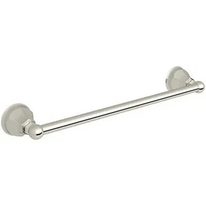 Rohl Portasciugamani Singolo da Parete Palladian 24" - Nichel Lucido A6886/24PN - Foto 1 di 1