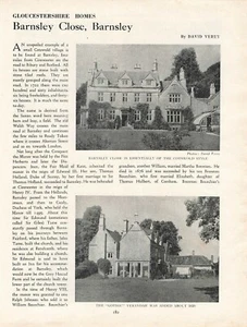 1948 Barnsley House Barnsley Cirencester Cotswolds - Picture 1 of 2