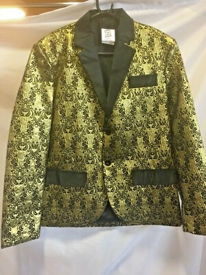 "Chaqueta Show - Brocado Dorado, 42"""  Foto 1 de 4