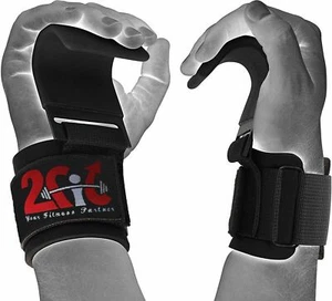 Heavy-Duty WEIGHT LIFTING HOOKS for Grip DEADLIFT STRAPS Gym Power Wrist Support - Picture 1 of 36