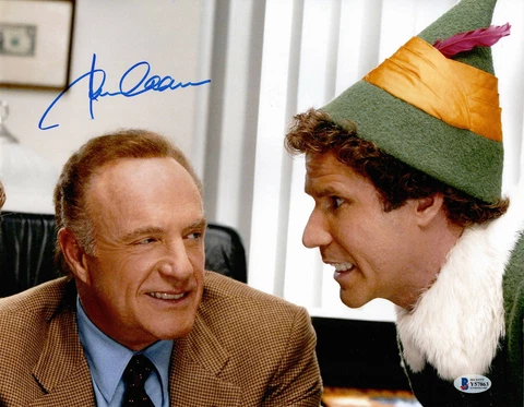 JAMES CAAN WALTER HOBBS SIGNED ELF 11X14 PHOTO AUTOGRAPHED AUTO BECKETT BAS 6 Cover