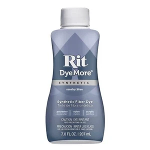 Smoky Blue Synthetic Magic - Rit Dye Liquid for Vibrant 7oz Transformations - Picture 1 of 6