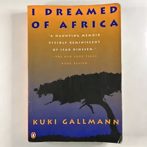 I Dreamed of Africa by Kuki Gallmann Paperback Travel Autobiography Memoir Book - Picture 1 of 14