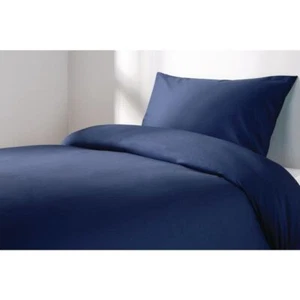 Mitre Essentials Spectrum Metric Single Fitted Sheet in Navy - 100 x 200cm - Picture 1 of 3