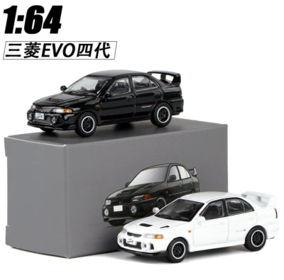 JKM 1:64 Mitsubishi Lancer Evolution 4 Diecast Metal Model Car Collection New - Image 1 of 4