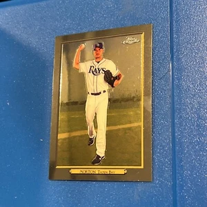 2020 TOPPS SERIES 1 TRC-86 CHARLIE MORTON RAYS TURKEY RED CHROME - Picture 1 of 6