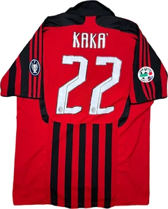maglia calcio vintage AC Milan Kaka 2007 2008 Bwin Adidas Climacool - Foto 1 di 12
