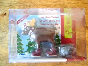 NEW RJ Reindeer Poopin Pals Candy Dispenser Expired Candy NIOP - Picture 1 of 4