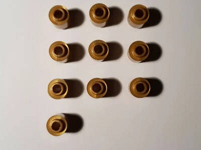LEGO Básico 10 X 3062b 1 x 1 Redondo Oro (# Acgb ) - Imagen 1 de 3