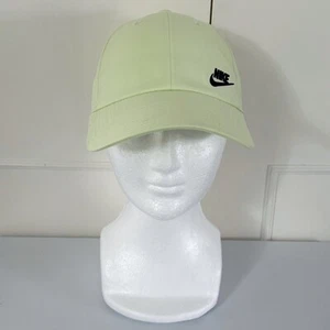 Nike Women’s Heritage86 Futura Classic Cap-Lime Ice AO8662-303 Baseball Hat Used - Picture 1 of 9