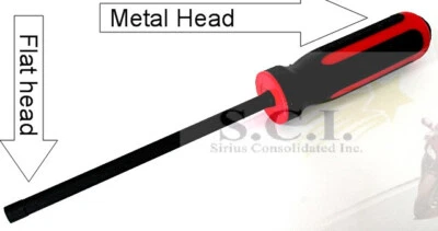 HONDA CB350 CB360 CB400T CB400F CB900 CB750 GL1000 AXLE SHAFT REMOVAL TOOL - Image 1 of 4