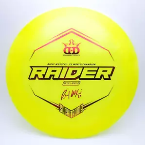 Dynamic Discs Ricky Wysocki Raider Golf Disc Lucid Plastic Yellow 175 grams - Picture 1 of 1