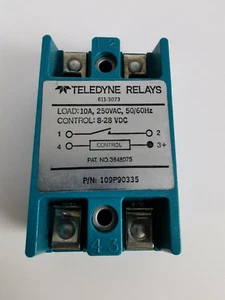 Teledyne Relais 611-3073 -250V - 10A - 50/60Hz - 8-28VDC - 109P90335 Vintage NOS - Bild 1 von 5