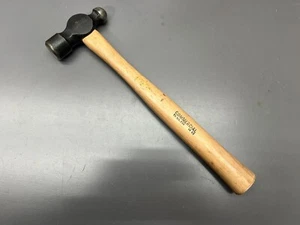 (H1) VINTAGE VAUGHAN NO. 016 16 Oz. COMMERCIAL BALL PEEN HAMMER - CLEAN! - USA - Picture 1 of 5