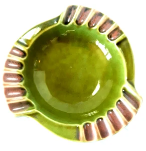 Ashtray 15 Slots Maurice of California #3505 Green MCM Vintage Great Condition - Picture 1 of 9