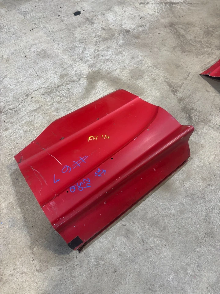 63 1963 Mercury Comet cupé de 2 puertas pasajero trasero derecho 1/4 panel aleta carrocería reparación línea Foto 1 de 4