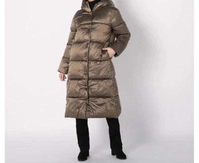 Chaqueta acolchada larga ligera acolchada NUAGE para mujer talla 18 nueva con etiquetas Foto 1 de 4