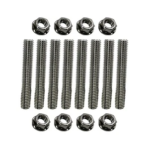 Kit de pernos colector de escape de acero inoxidable para Ford 4.6L, 5.4L V8 - Un lado, 8 piezas - Imagen 1 de 4