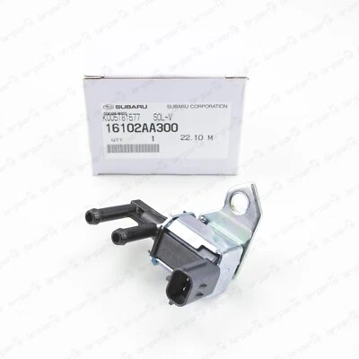 New Genuine Subaru 02-05 Impreza WRX Vapor Canister Purge Solenoid 16102AA300 - Image 1 of 4