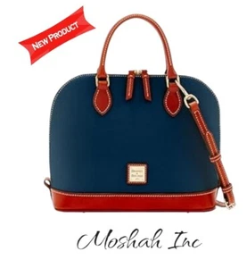 Dooney & Bourke Handtasche, Pebble Grain Zip Umhängetasche - Blau - Bild 1 von 9