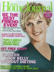 ELLEN DEGENERES March 2009 LADIES HOME JOURNAL Magazine - Picture 1 of 1