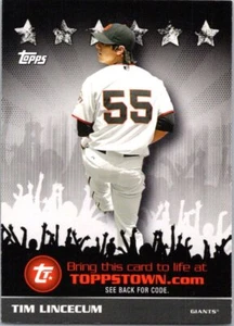 2009 Topps #TTT22 Tim Lincecum Ticket to ToppsTown - Picture 1 of 2